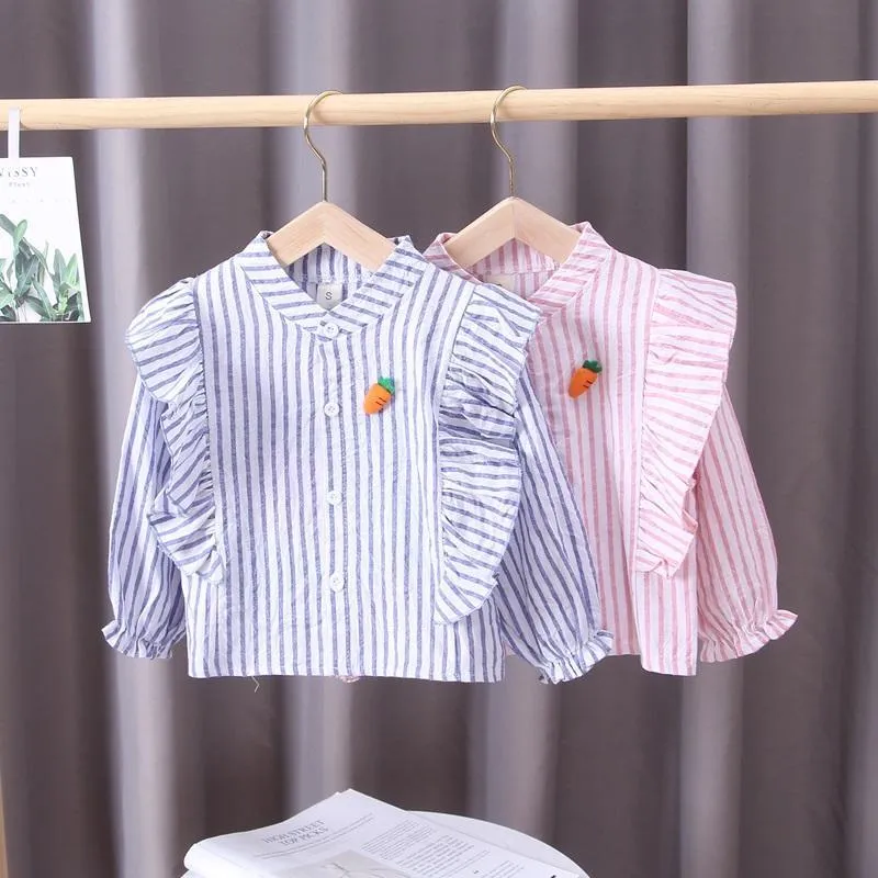 2-piece Carrot Pattern Shirt & Pants for Toddler Girl