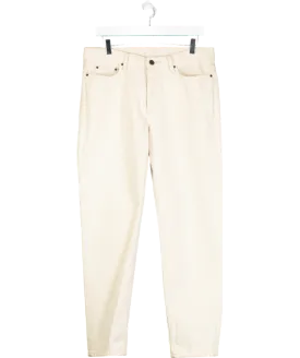 American Vintage Cream Big Carrot Jeans Tineborow W31