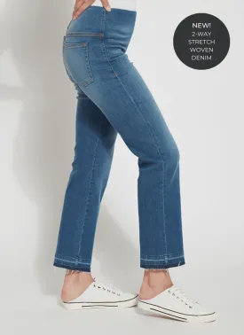 Ankle Baby Bootcut Premium Denim | Authentic Midwash