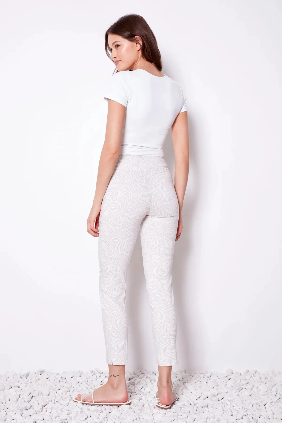 Bali Print Ankle  Pant