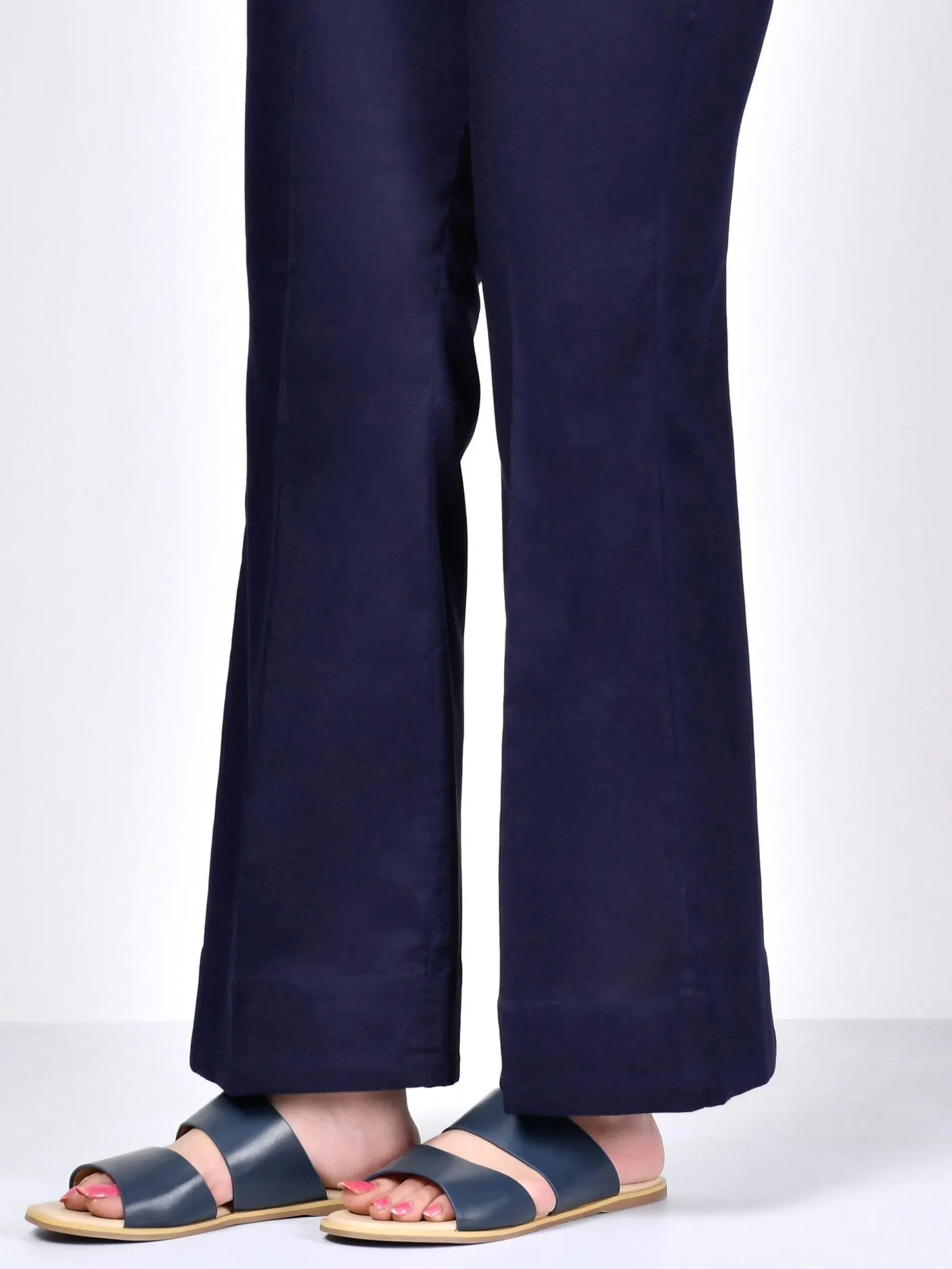 Bootcut Pants-Dark Navy