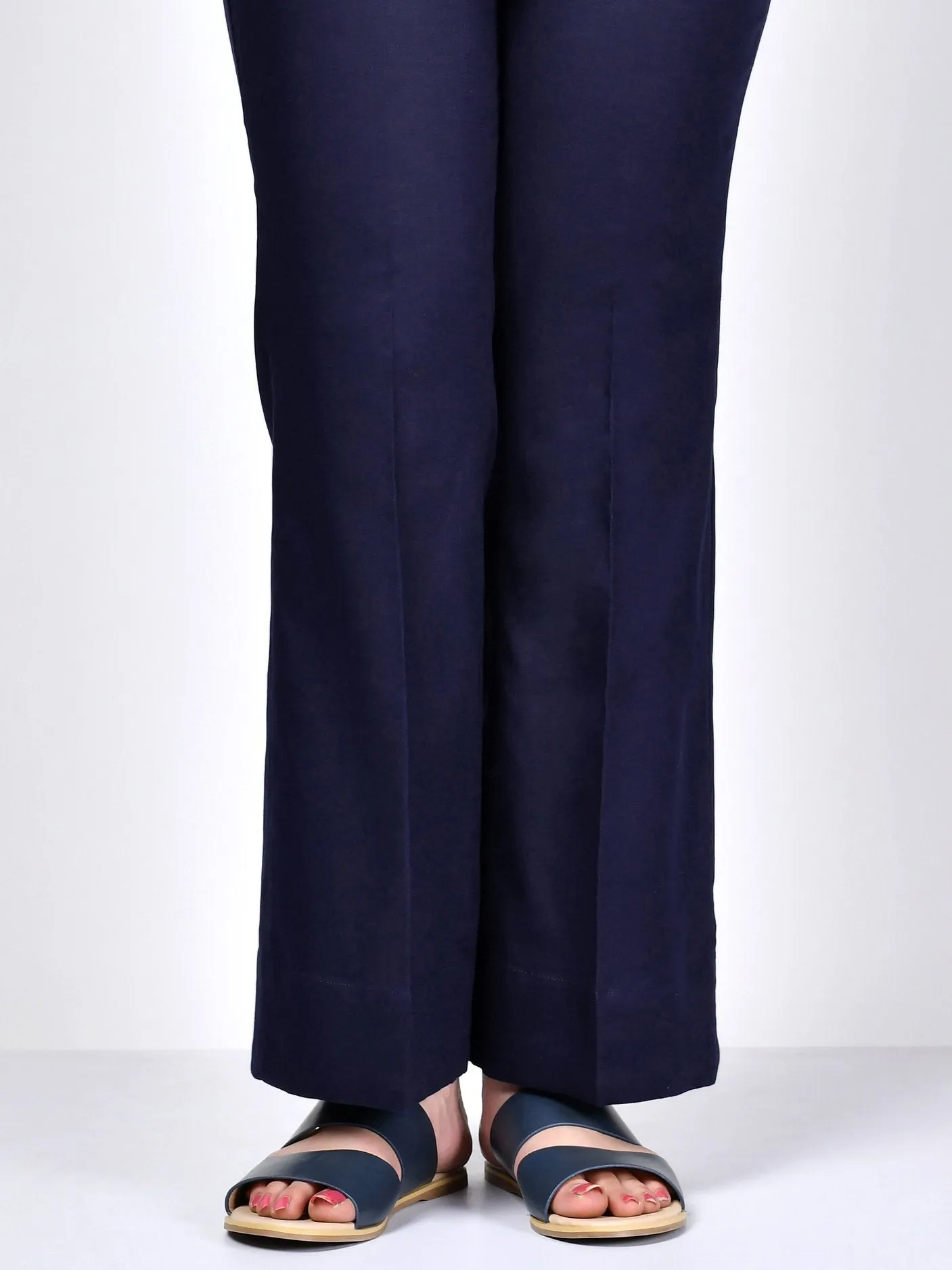 Bootcut Pants-Dark Navy