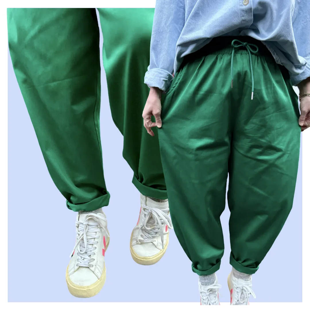 Carrot Pants - Evergreen