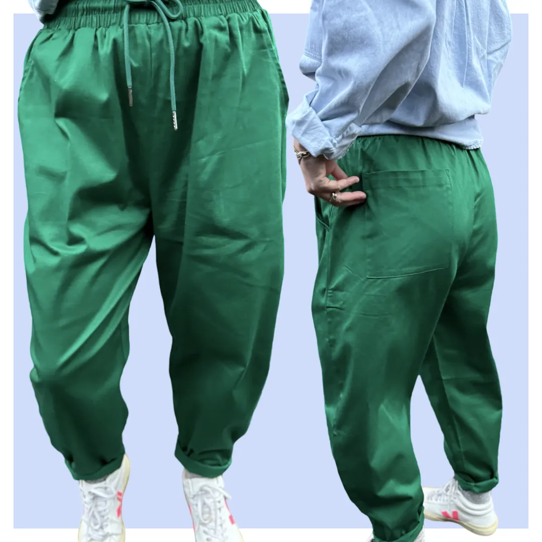 Carrot Pants - Evergreen