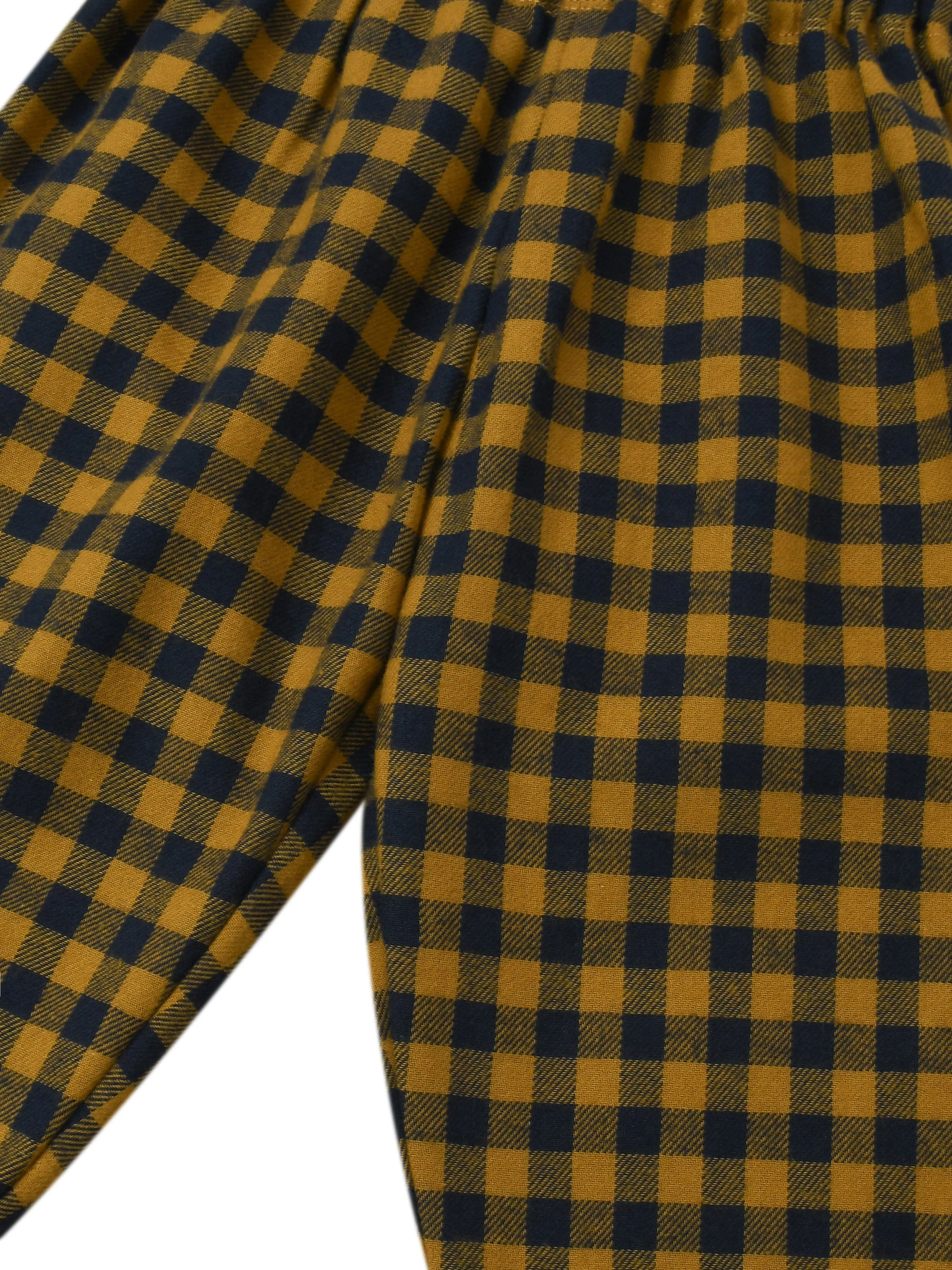 【LAST ONE】Blueberry Gingham Carrot Pants