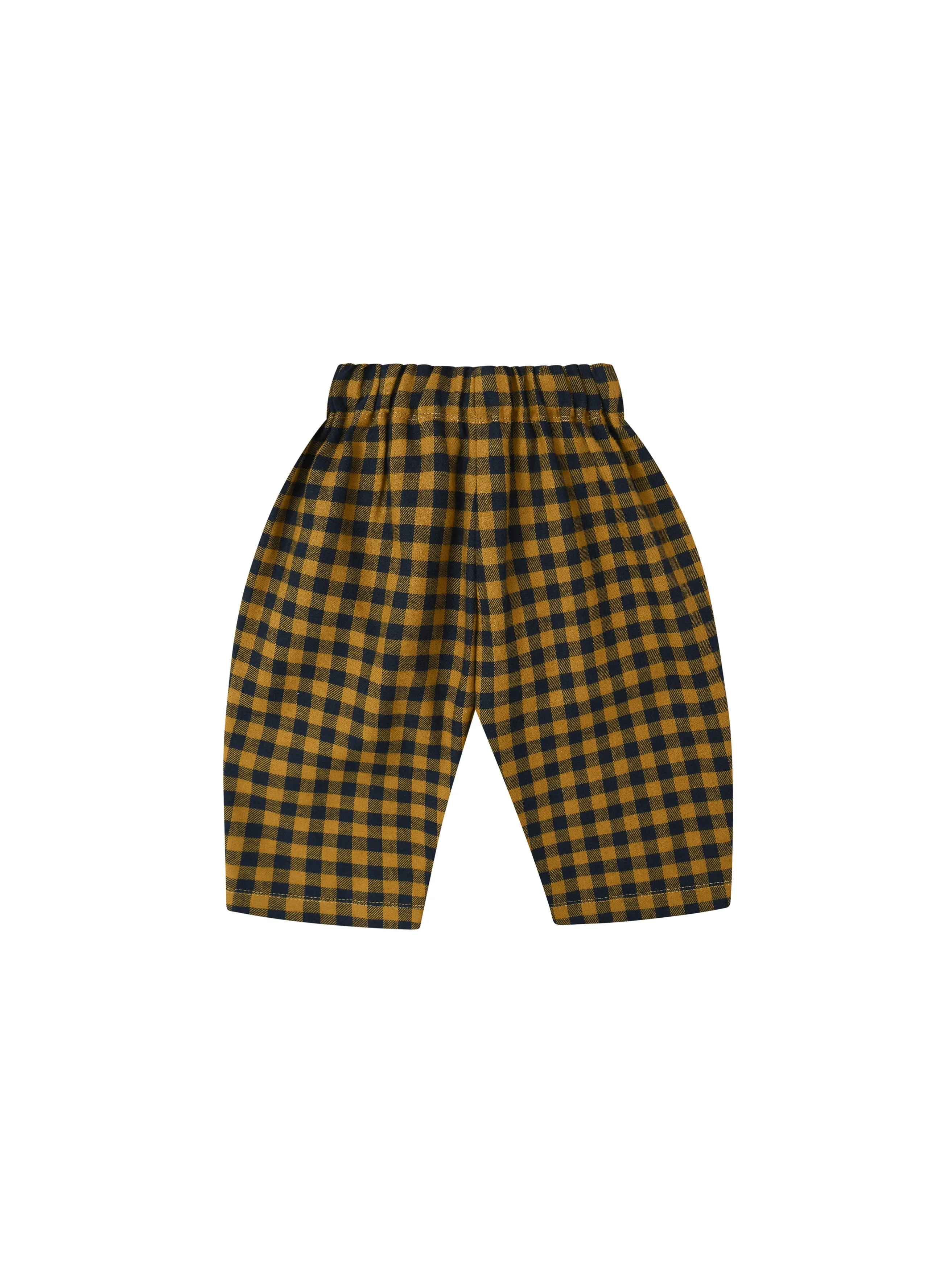 【LAST ONE】Blueberry Gingham Carrot Pants