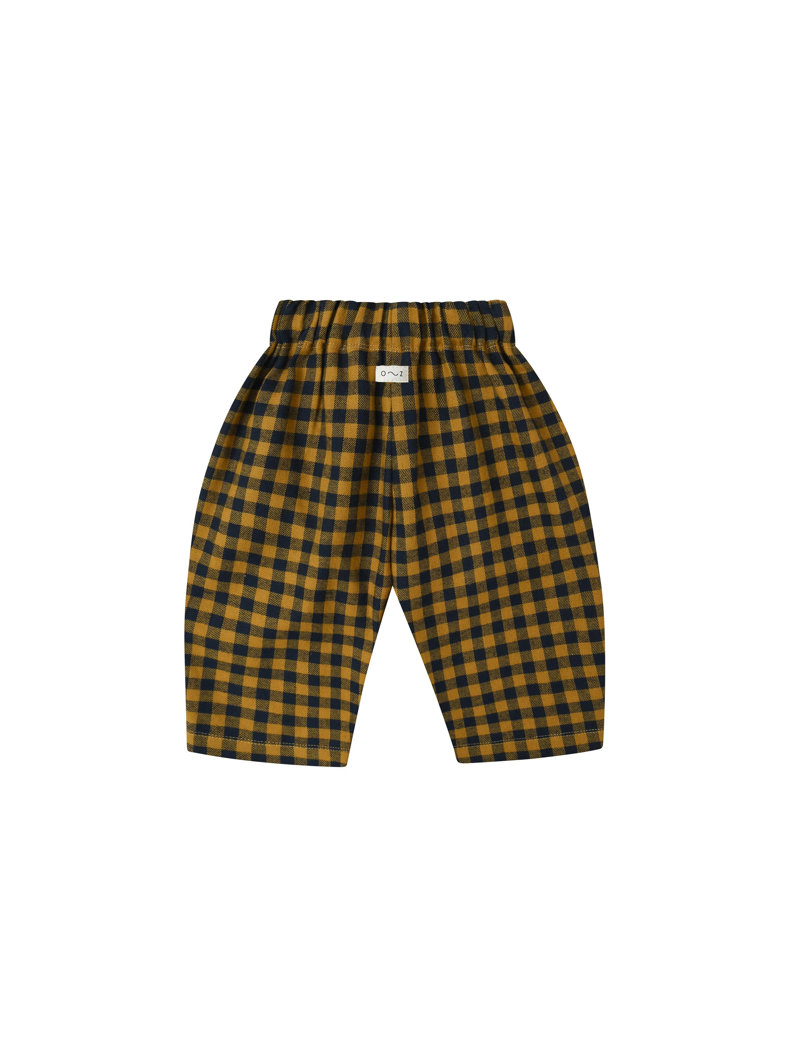 【LAST ONE】Blueberry Gingham Carrot Pants