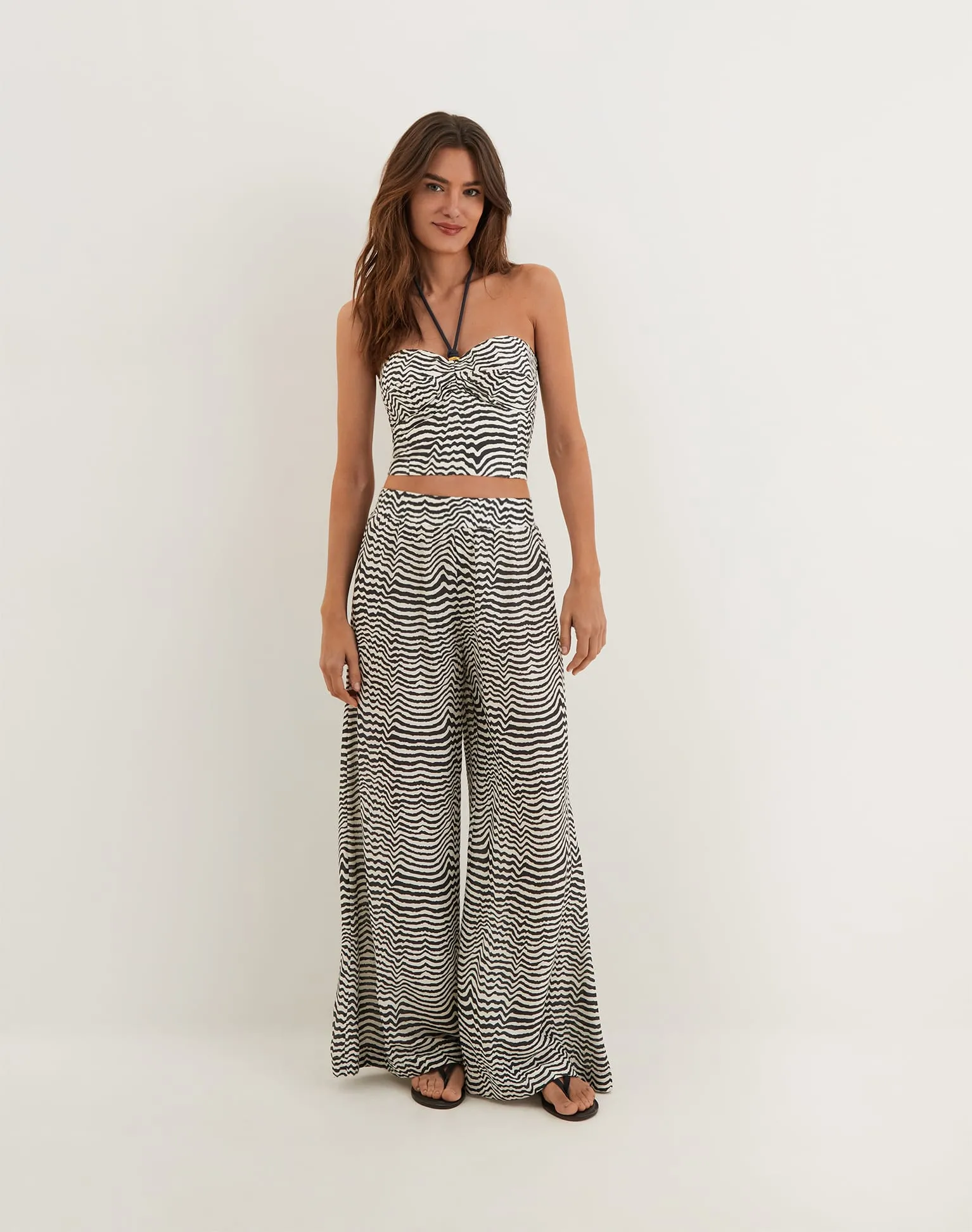 Leandra Flared Pants - Ravine