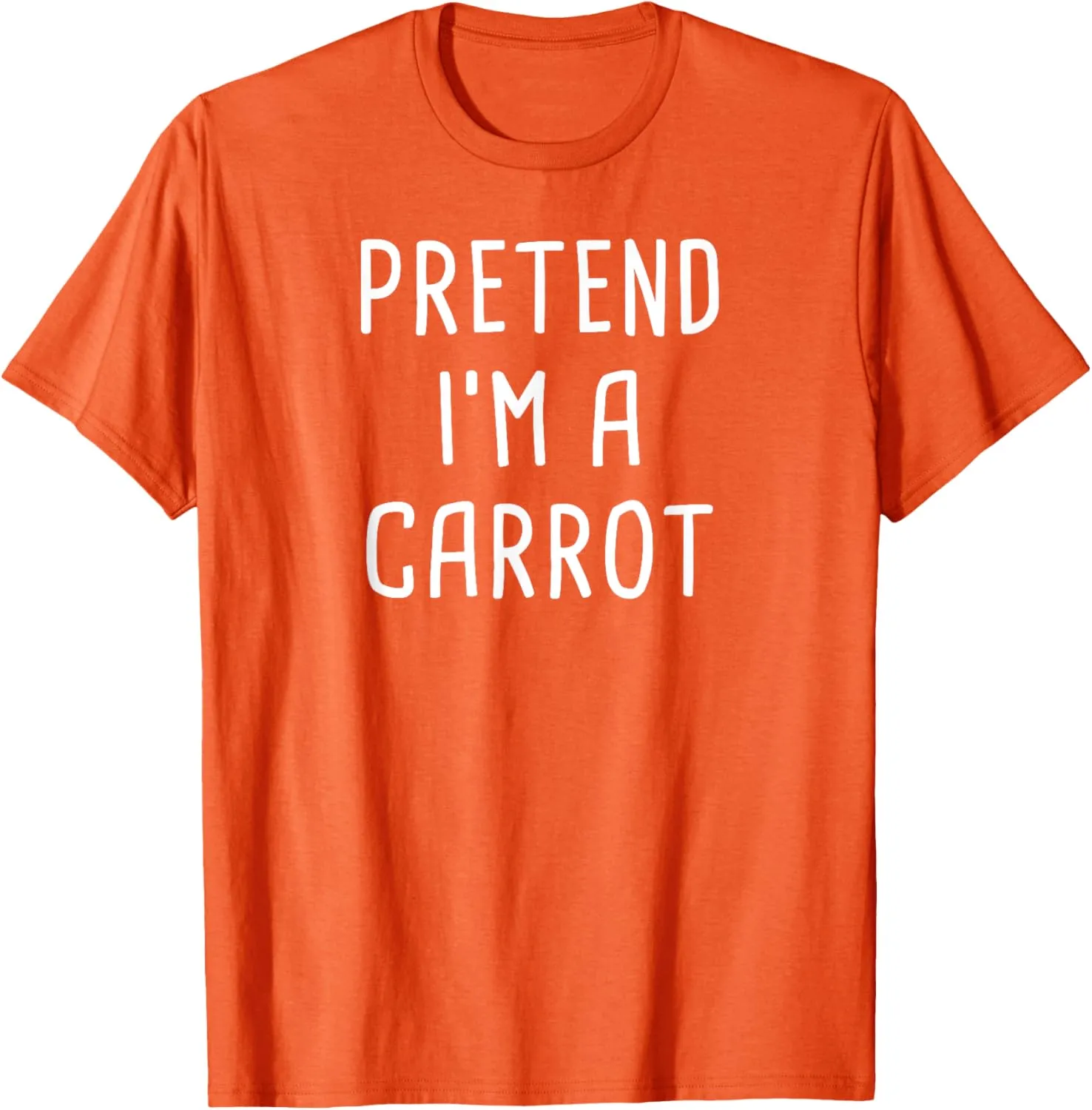 Pretend I'm A Carrot Halloween Costume T-Shirt