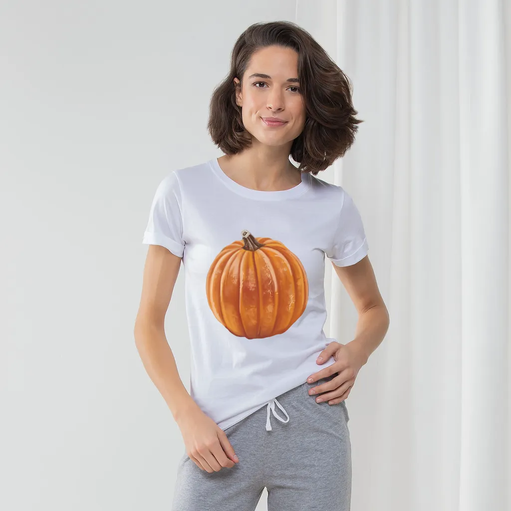 Pumpkin Women's Long Pant Pyjama Set