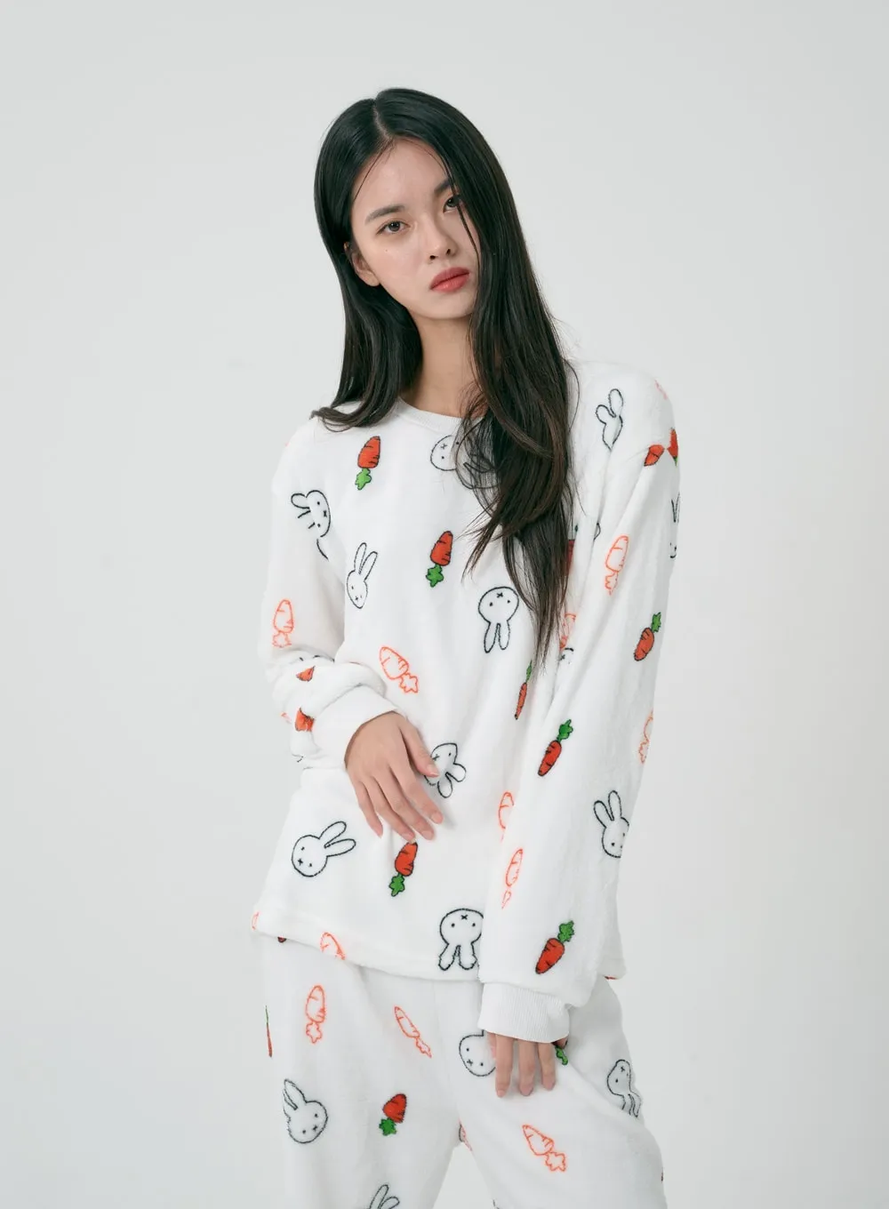 Rabbit And Carrot Pajama Set ID20