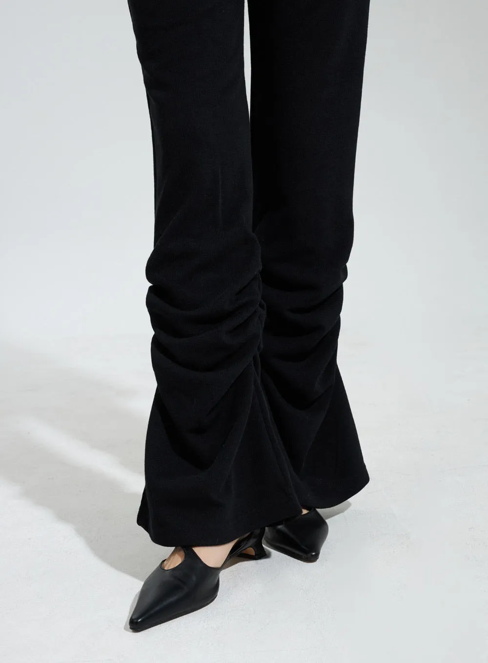 Ruched Bootcut Track Pants IY322