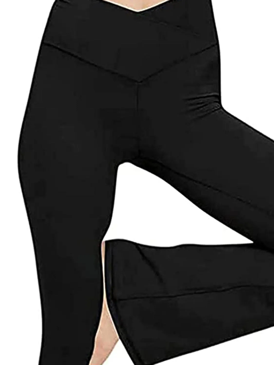 V-Waist Bootcut Long Pants