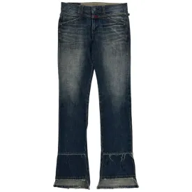 Vintage Marithe   Francois Girbaud Distressed Denim Jeans Size W31