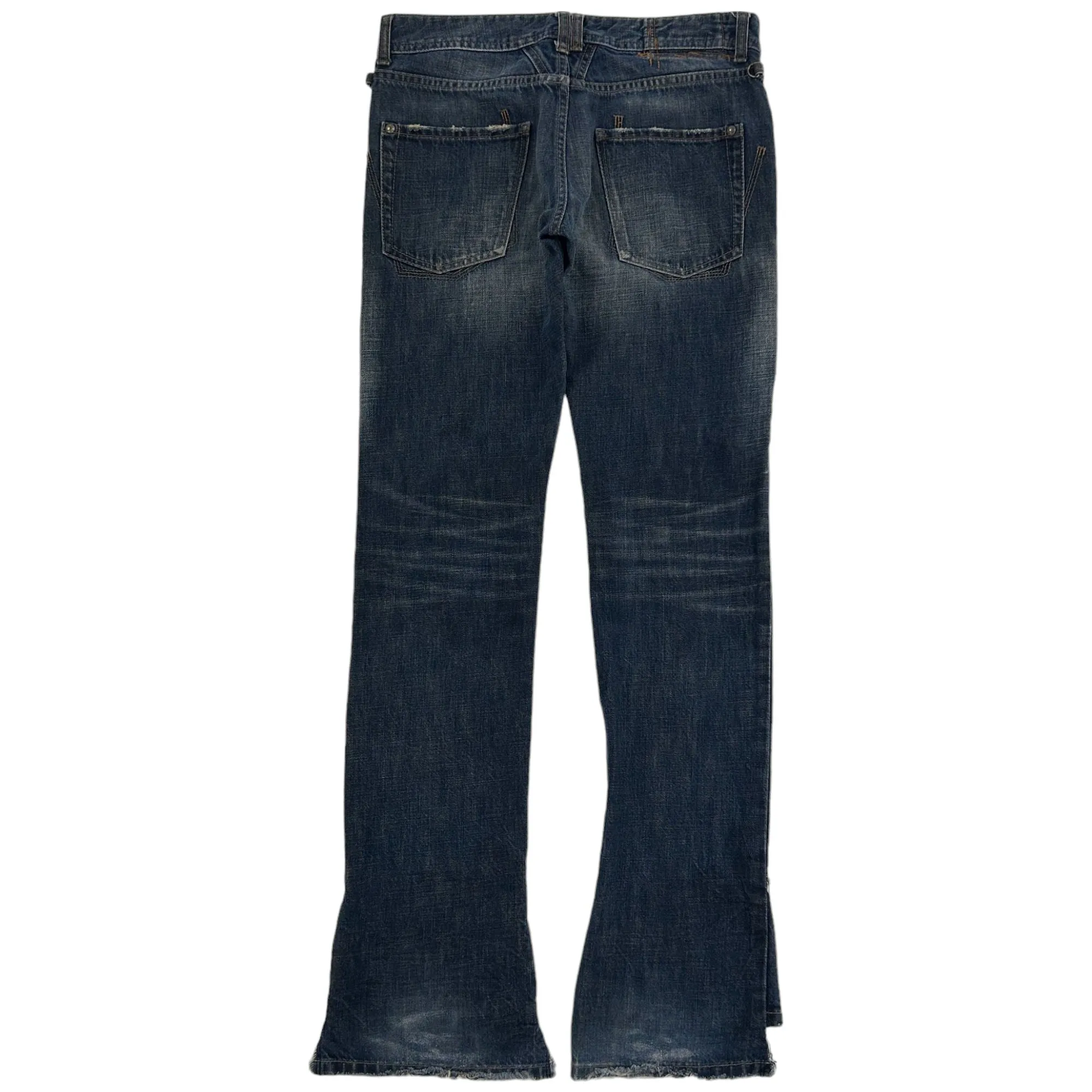 Vintage Marithe   Francois Girbaud Distressed Denim Jeans Size W31
