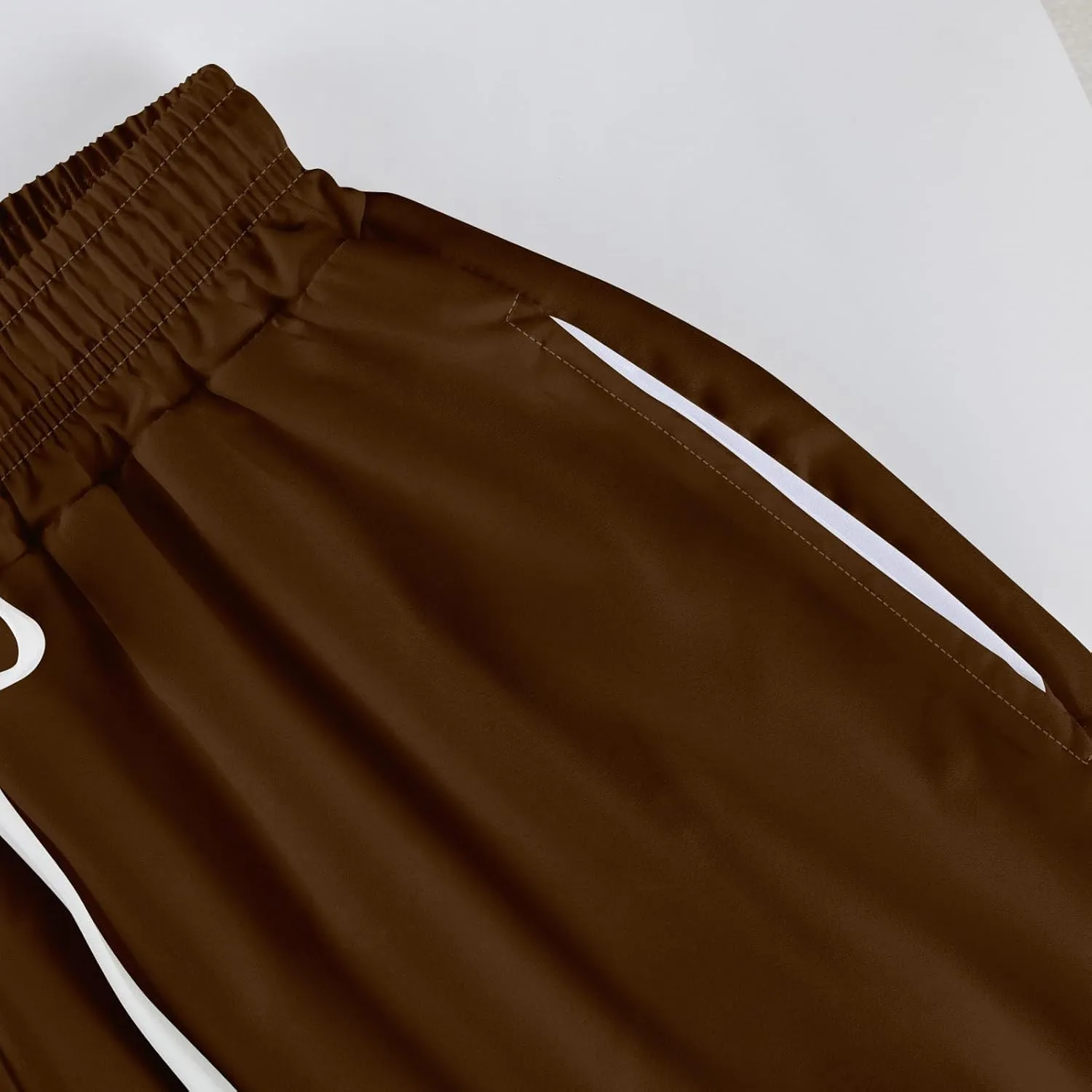 Women's Palazzo Pants Dressy Casual Wide Leg Slacks Elastic Waist with Pockets Lounge Flowy Pants