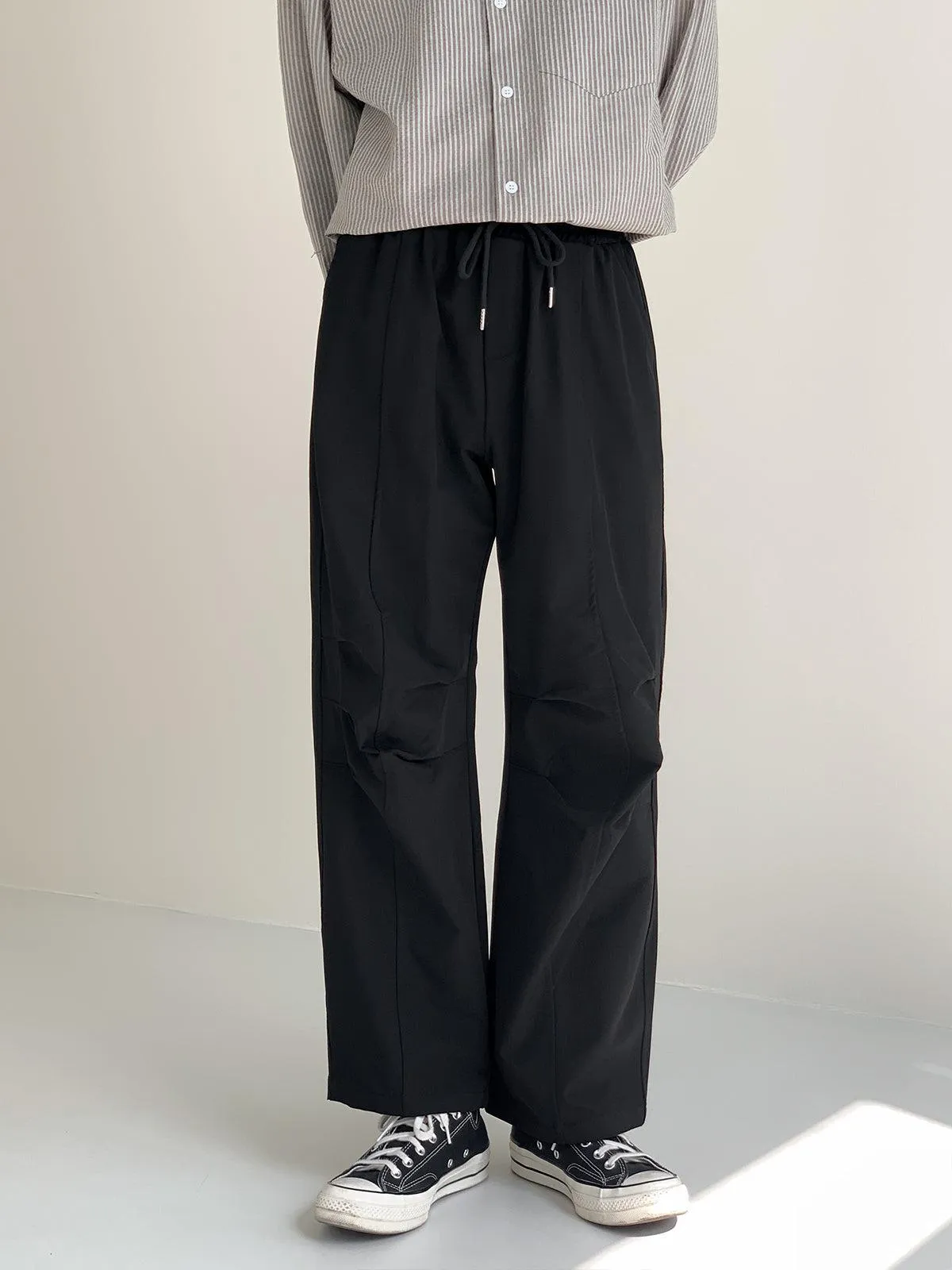 Zhou Drawstring Bootcut Track Pants